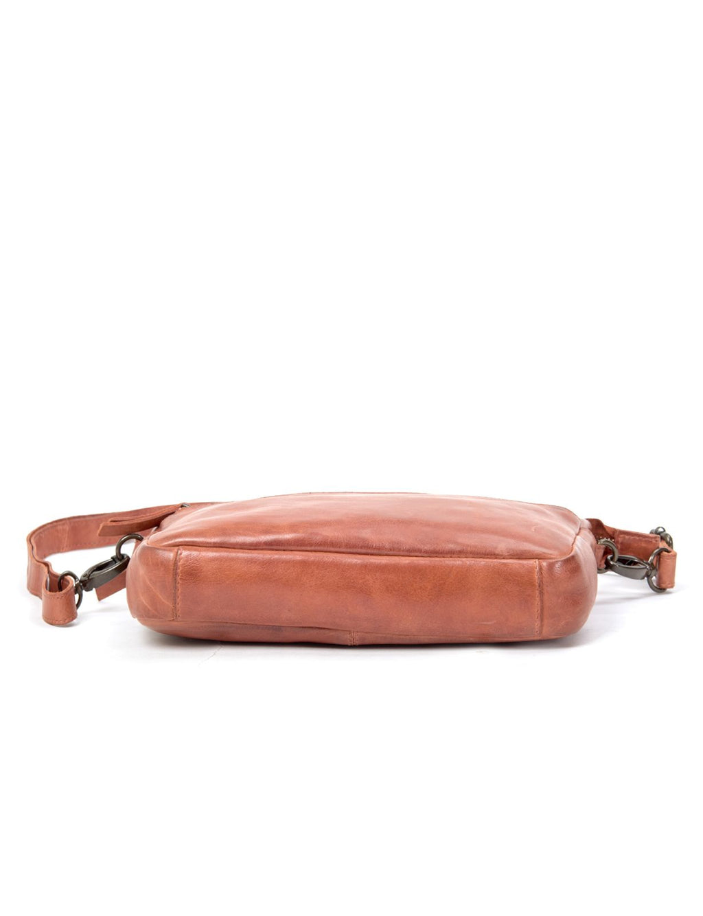 LOXTON MULTICOMPARTMENT LEATHER XBODY BAG- A-0017-TAN- NEW IN