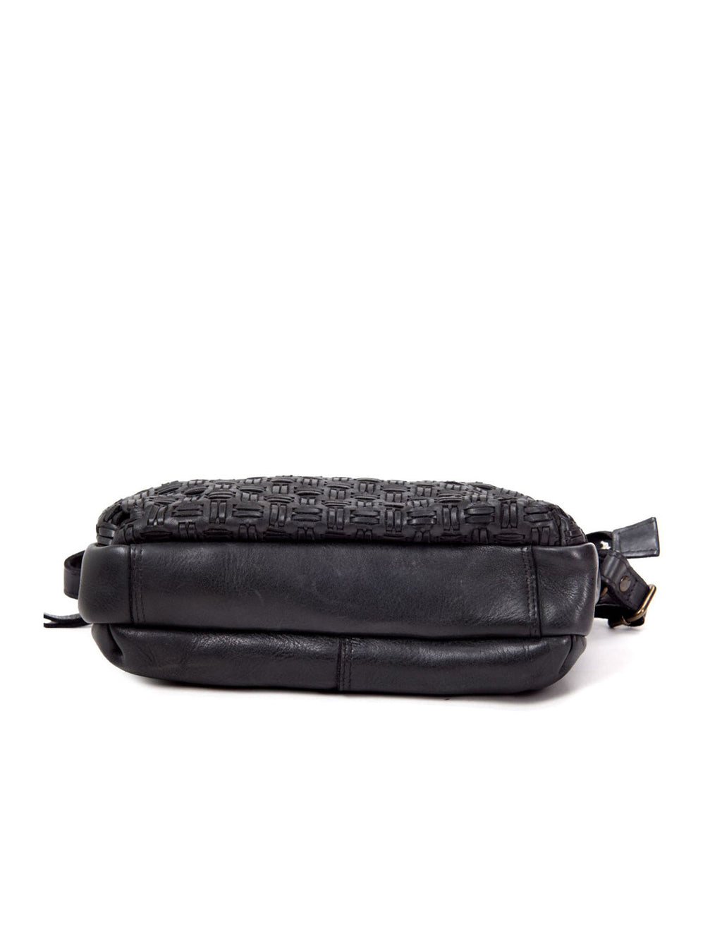 ALBANY MULTICOMPARTMENT LEATHER XBODY BAG- A-0019-BLK- NEW IN