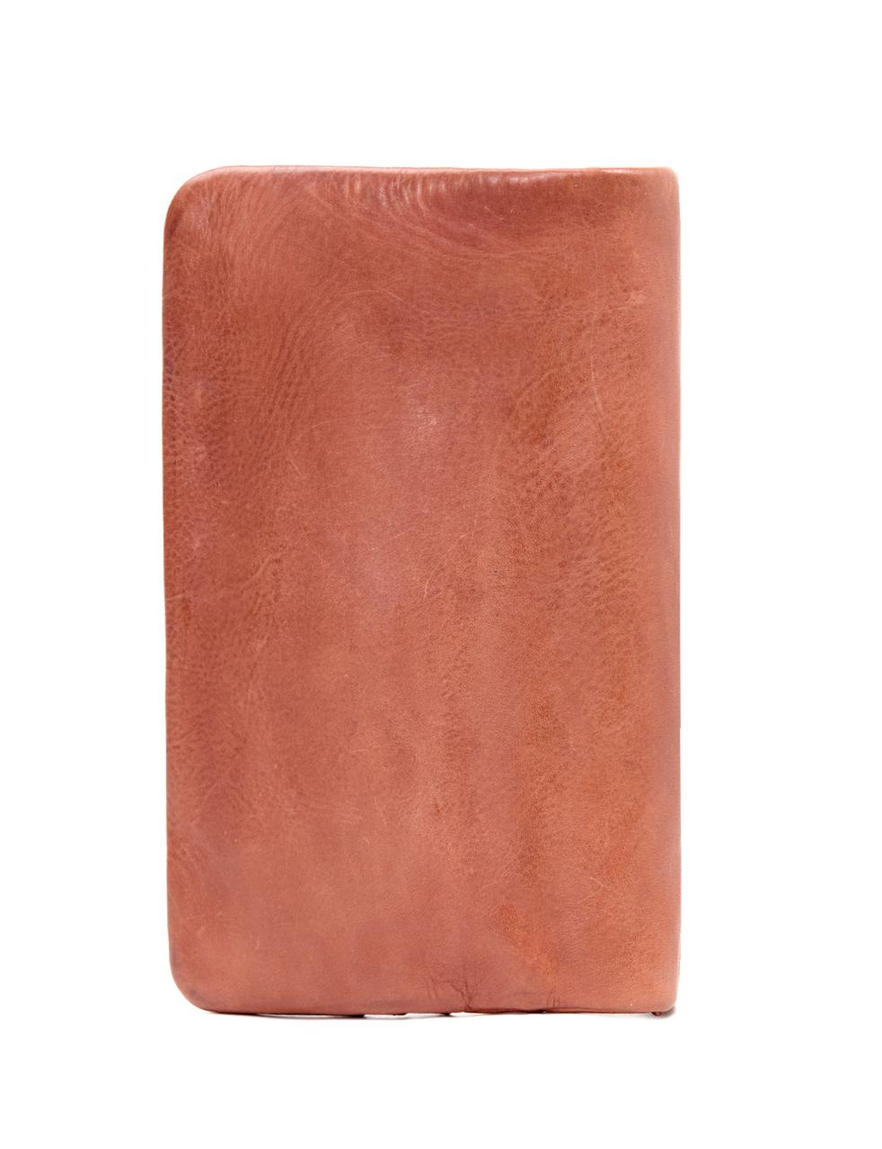 KADINA LGE LEATHER CLUTCH WALLET- A-0025-TAN- NEW IN