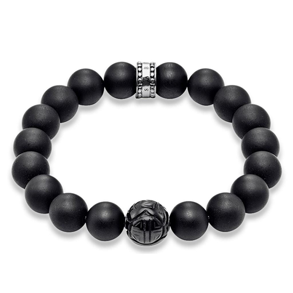 Thomas Sabo Bracelet "Obsidian" 21cm