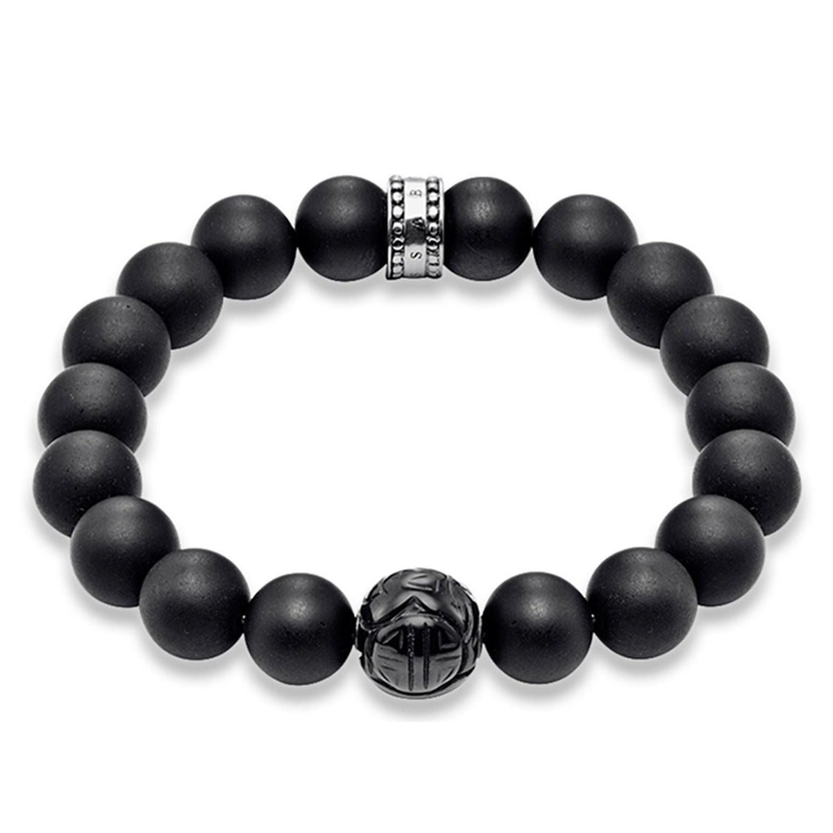 Thomas Sabo Bracelet "Obsidian" 21cm