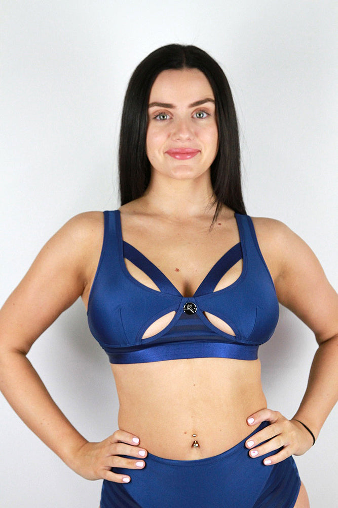 Alexis Butterfly Bralette NAVY