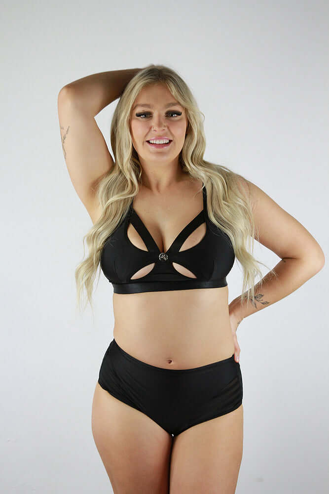 Alexis Butterfly Bralette BLACK