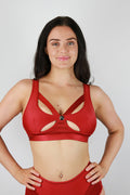 Alexis Butterfly Bralette RED