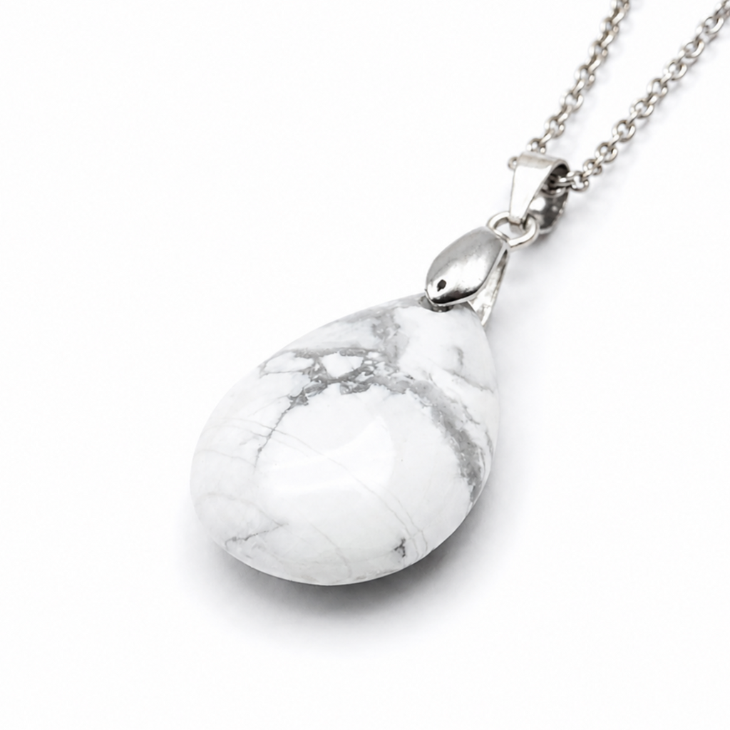 Angel Drop Natural Gemstone Necklace