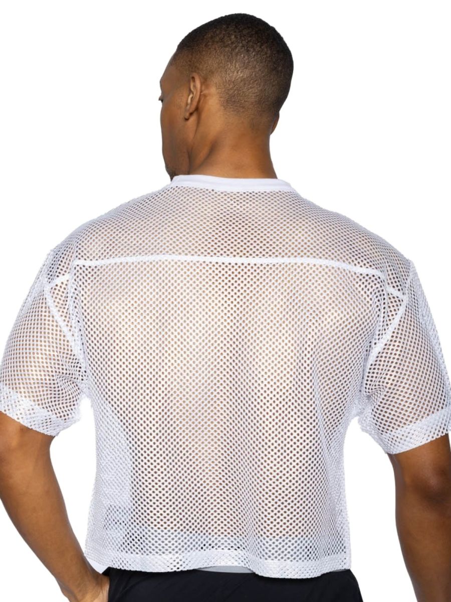 BIKE Athletic BAM134 Short Sleeve Practice Jersey Color Color White