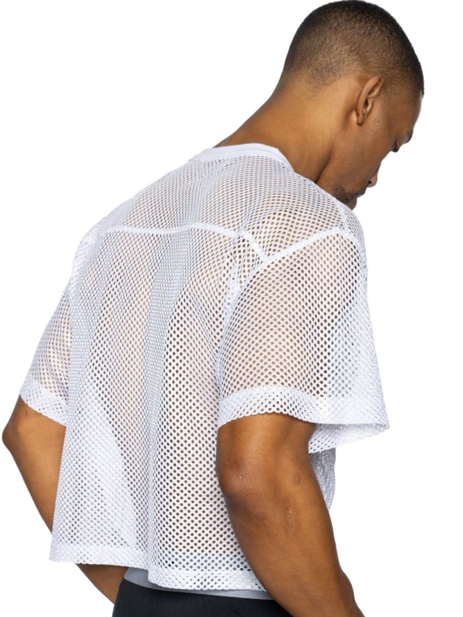 BIKE Athletic BAM134 Short Sleeve Practice Jersey Color Color White