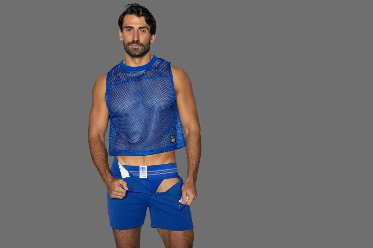 BIKE Athletic BAM135 Sleeveless Practice Jersey in Vibrant Royal Blue Color Royal