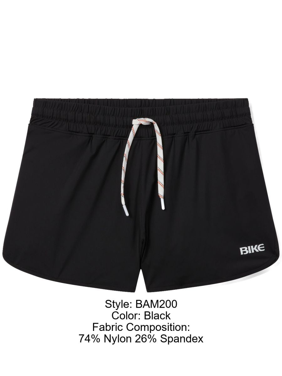 BIKE Athletic BAM200 Track Short Color Color Black