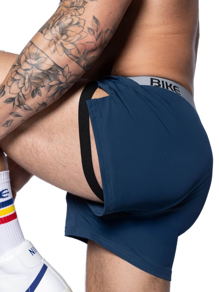 BIKE Athletic BAM216 Performance Jock Short - Color Navy