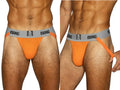 BIKE Athletic BAS304 Men's Underwear Classic Jockstrap Color Orange