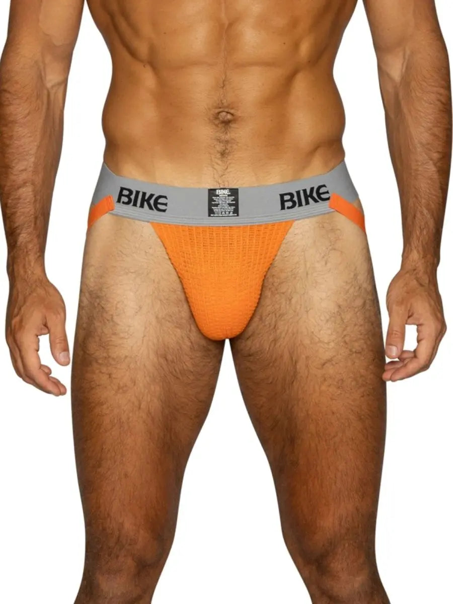 BIKE Athletic BAS304 Men's Underwear Classic Jockstrap Color Orange