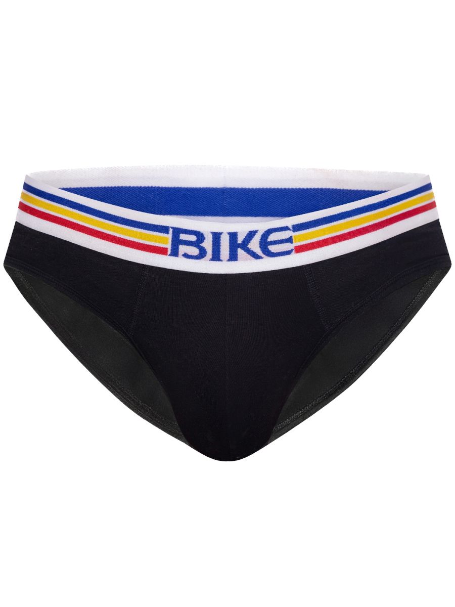 BIKE Athletic BAS327 Stretch Cotton Brief Color Color Black