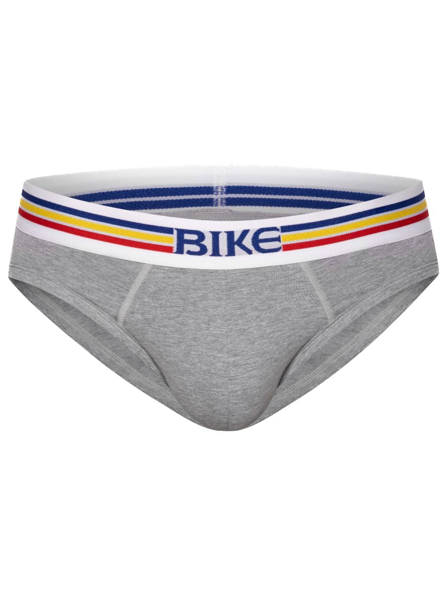 BIKE Athletic BAS327 Stretch Cotton Brief Color Gray