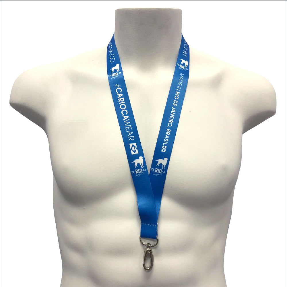 CA-RIO-CA LANYARD Black, Blue, Red And White - Key Holder