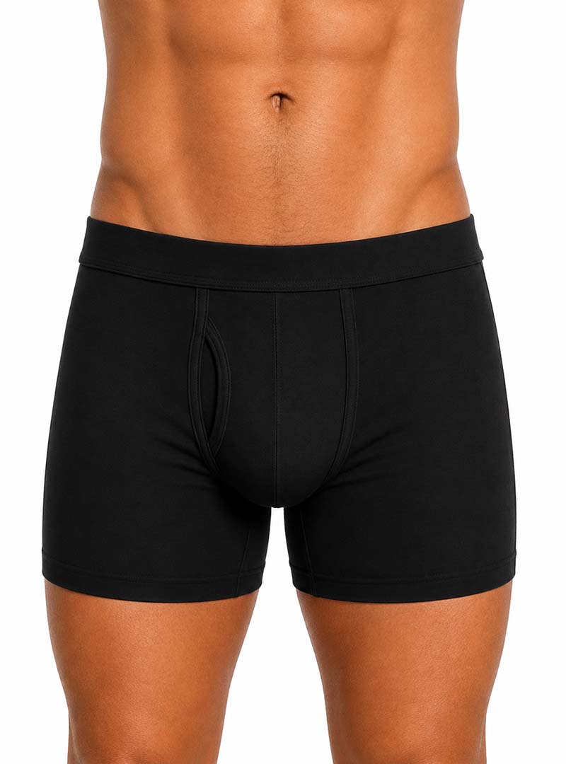 Players Big Man's Cotton Boxer Brief, 100% Combed Cotton Underwear