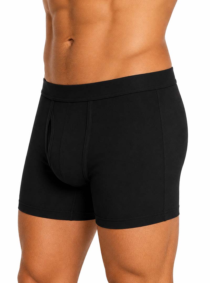 Players Big Man's Cotton Boxer Brief, 100% Combed Cotton Underwear