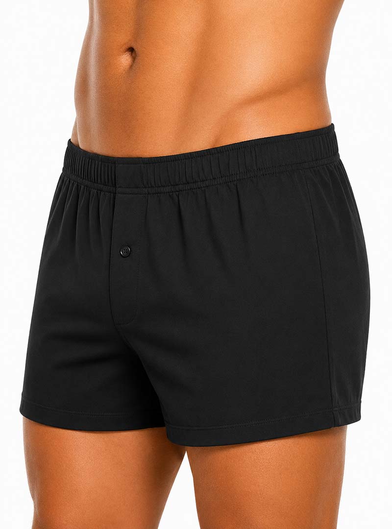 Players Big Man's Cotton Knit Boxer 2-Pack, 100% Combed Cotton Underwear