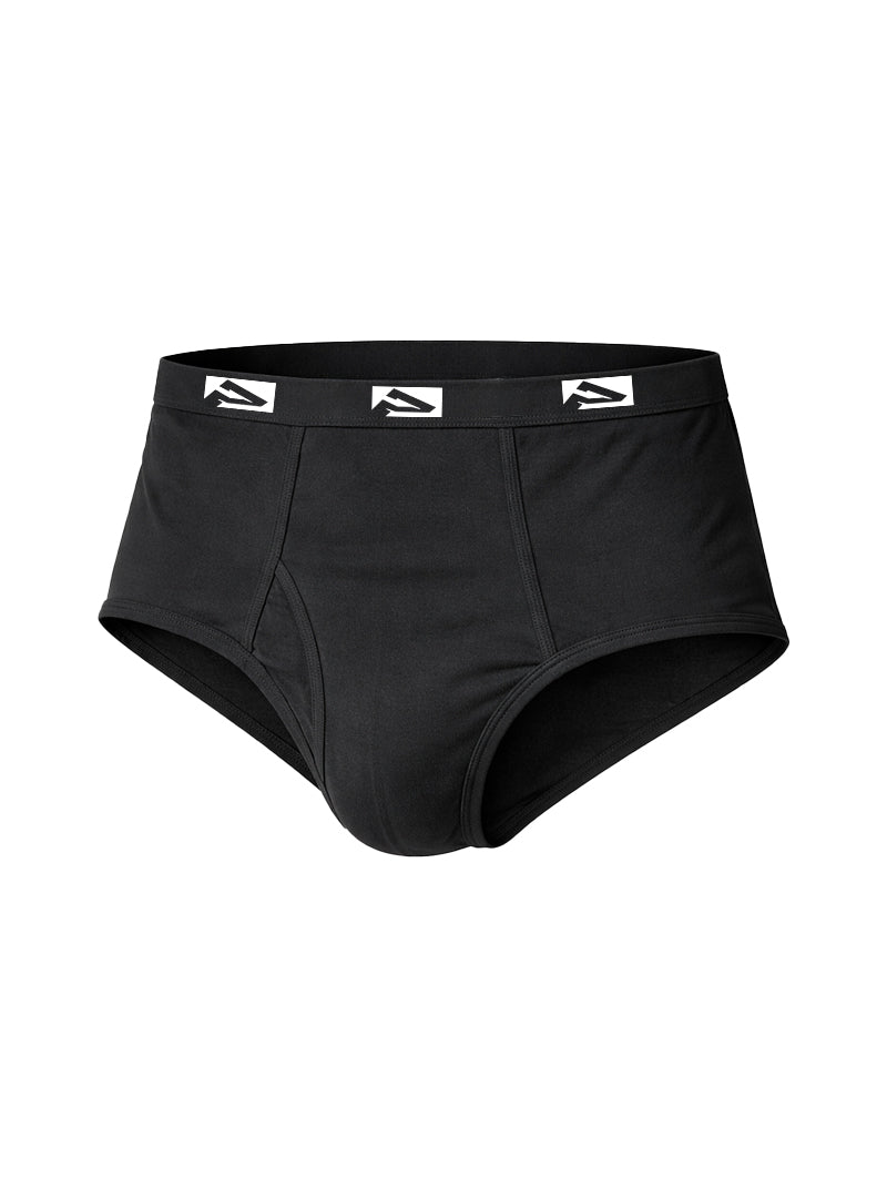 Players Big Man's Fly Front Colored Brief, Men's Combed Cotton Underwear
