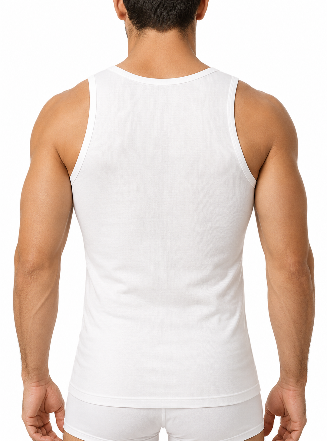 Players Big & Tall Man's Cotton Tank Top (2-pack), 100% Combed Cotton