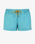 2EROS Men's Printed Bronte Shorts - Deco Crest Blue