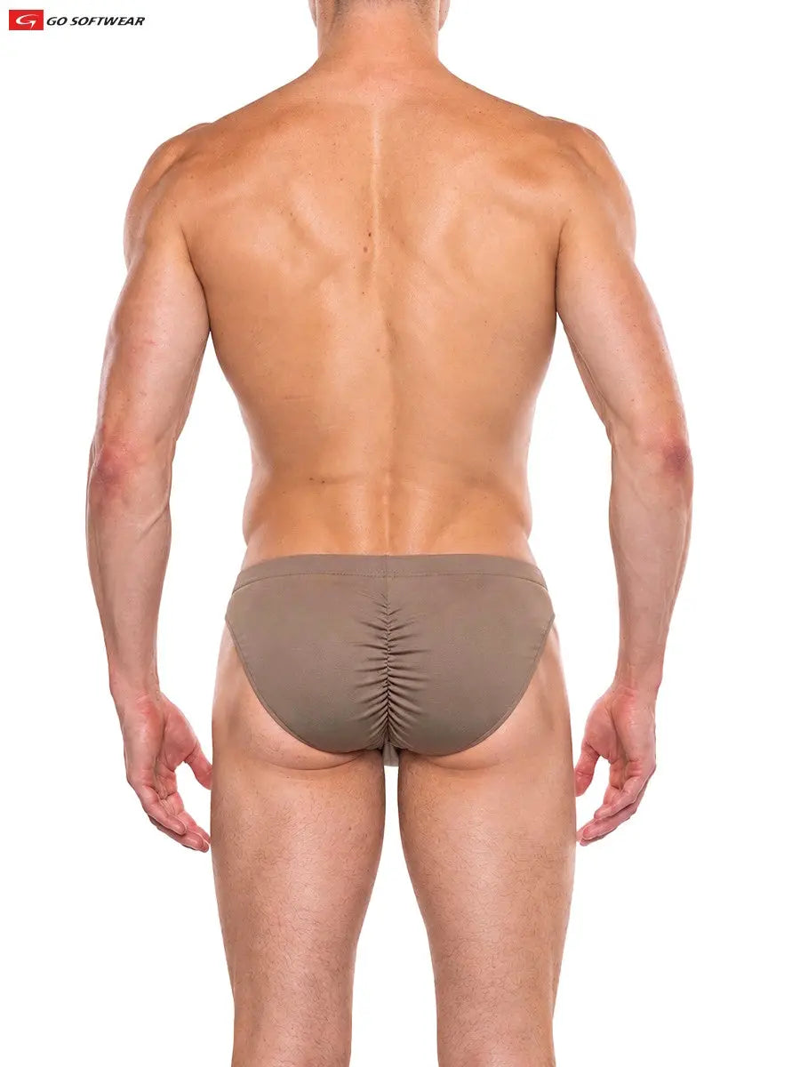 Go Softwear 2731 Men's Buns Contour Brief Suede