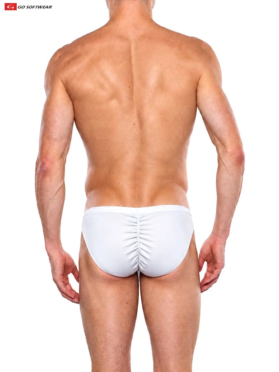 Go Softwear 2731 Men's Buns Contour Brief White