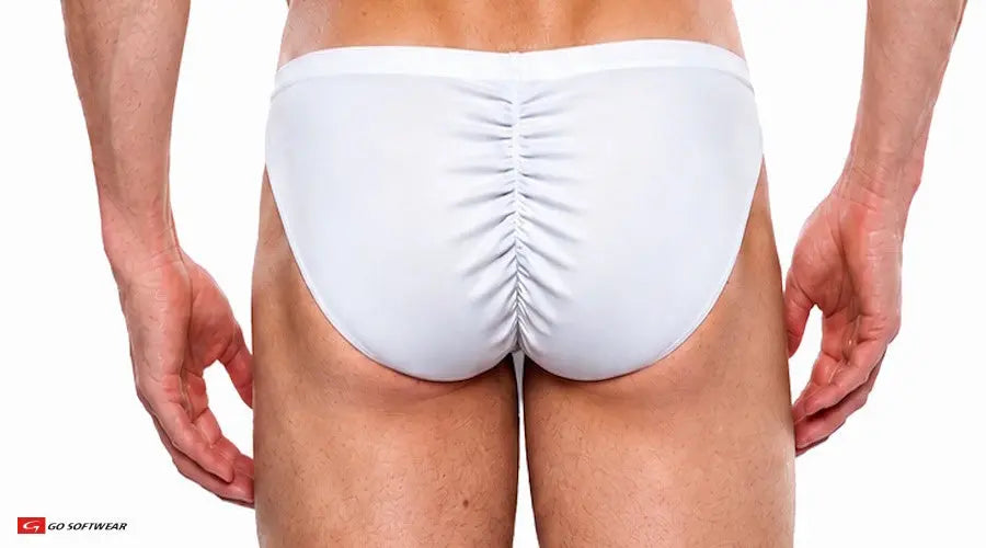 Go Softwear 2731 Men's Buns Contour Brief White