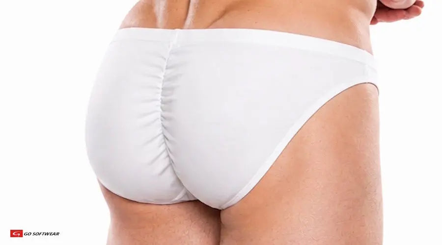 Go Softwear 2731 Men's Buns Contour Brief White