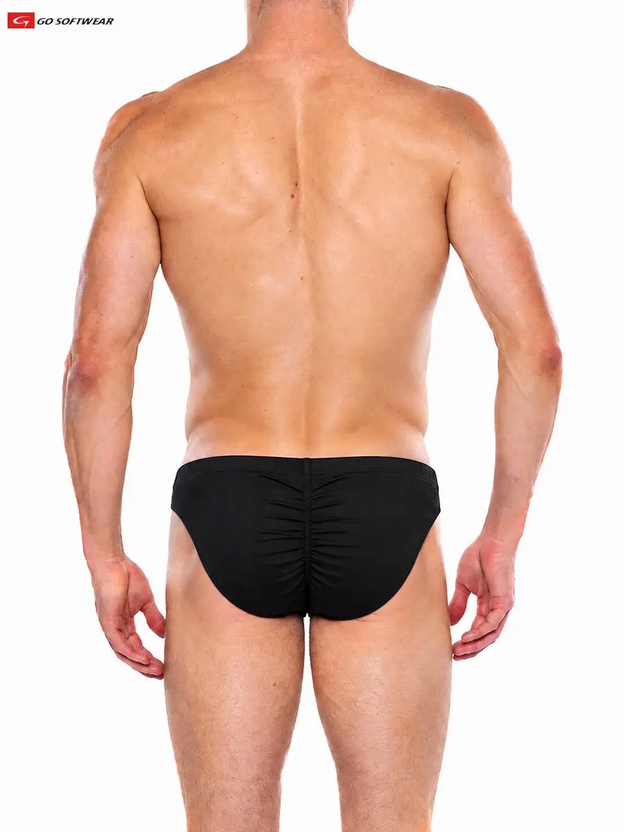 Go Softwear 2731 Men's Buns Contour Brief Onyx