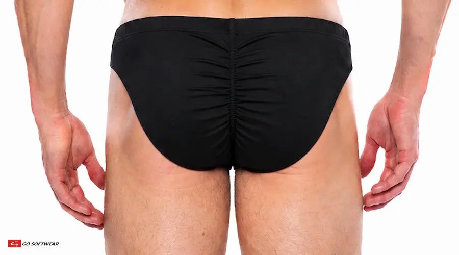 Go Softwear 2731 Men's Buns Contour Brief Onyx