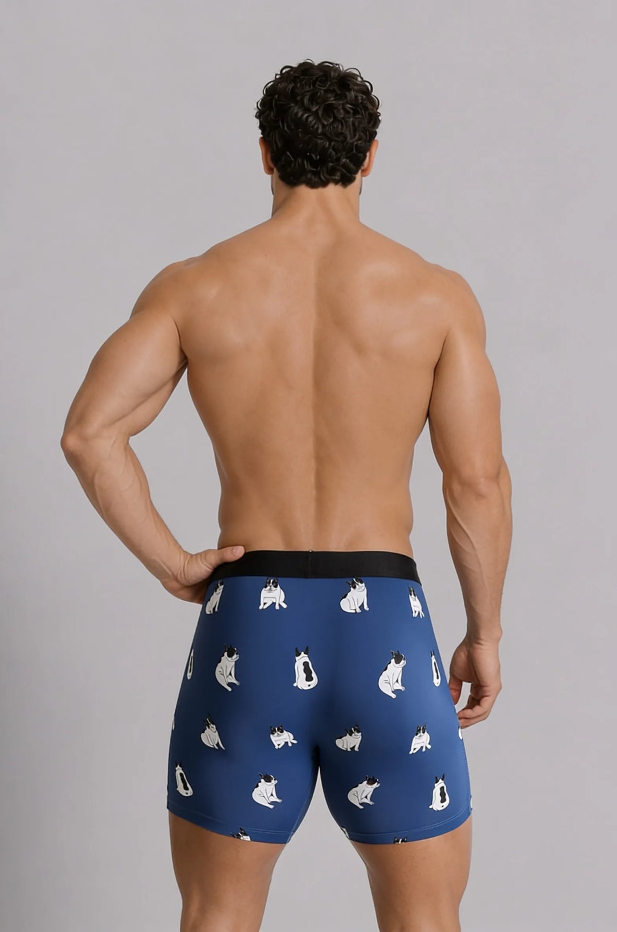 Curious Beaver Men's Boxer Briefs - Bulldogs