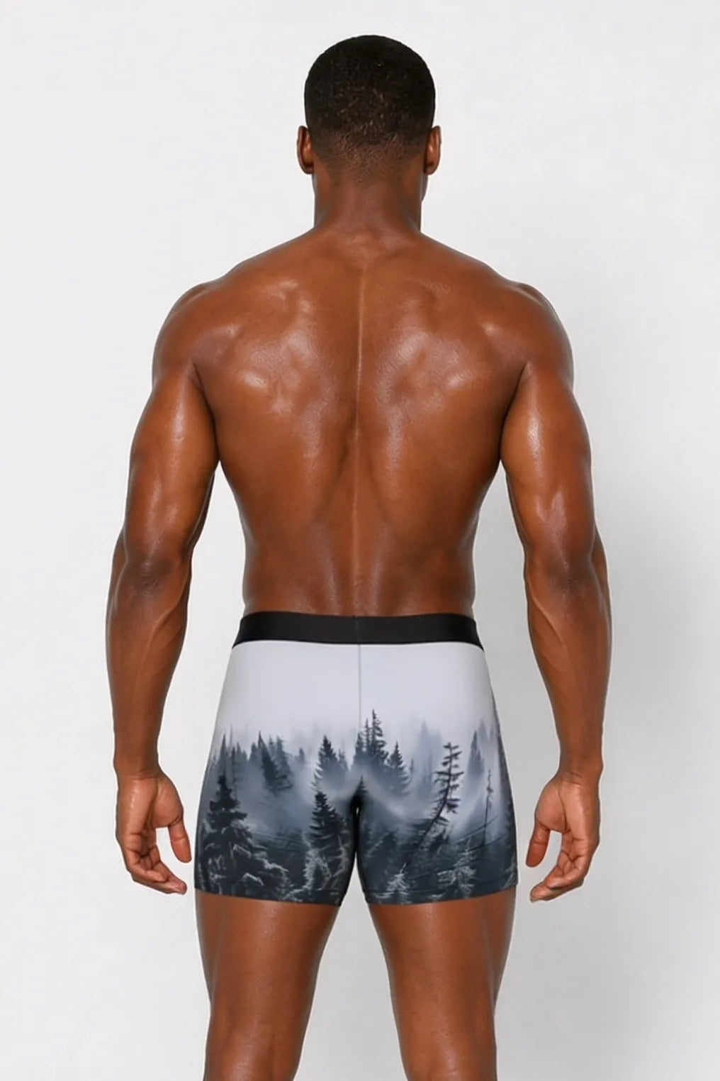 Curious Beaver Men's Boxer Briefs - Forest