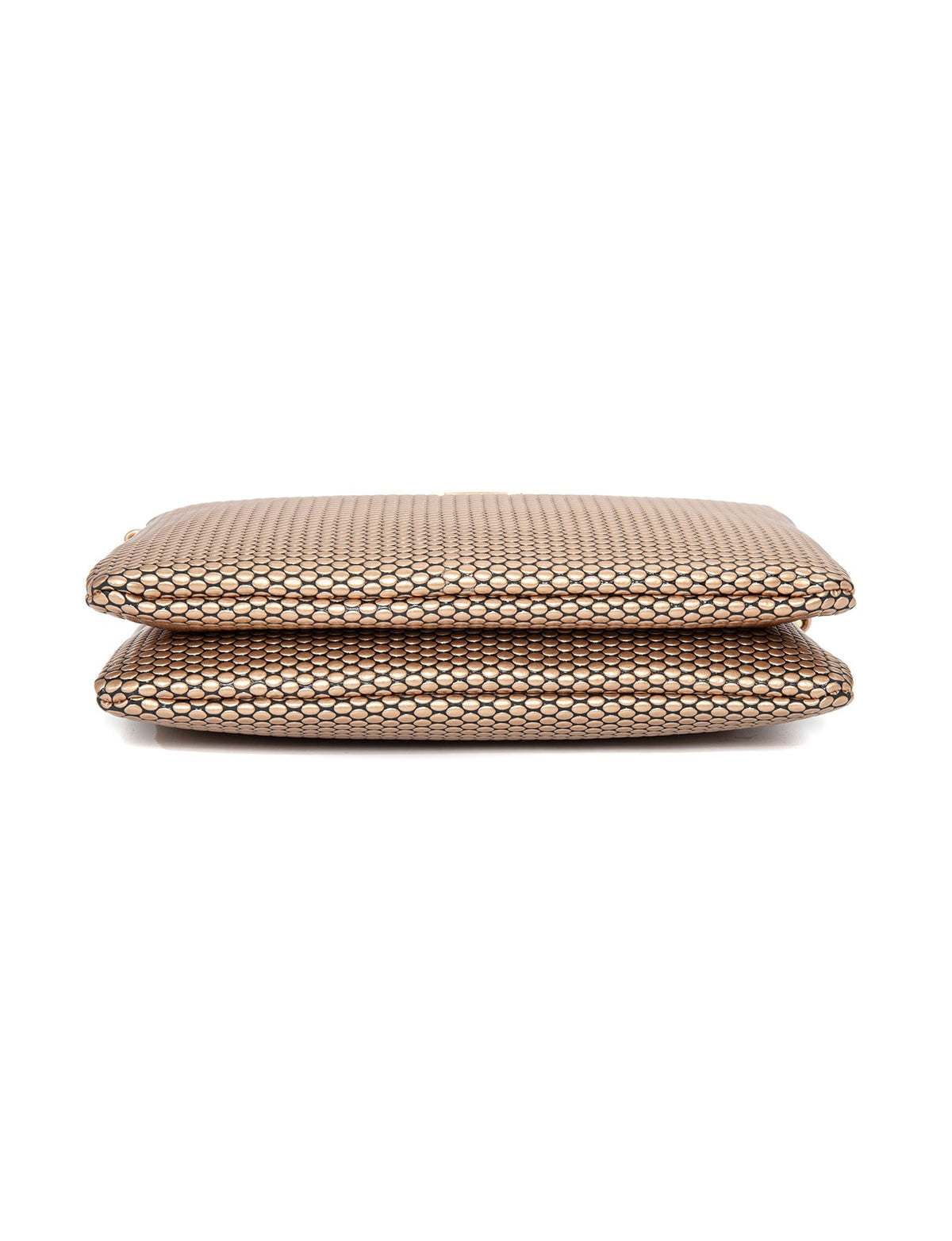Cosmopolitan Vegan Leather Cross Body Bag- Rose Gold