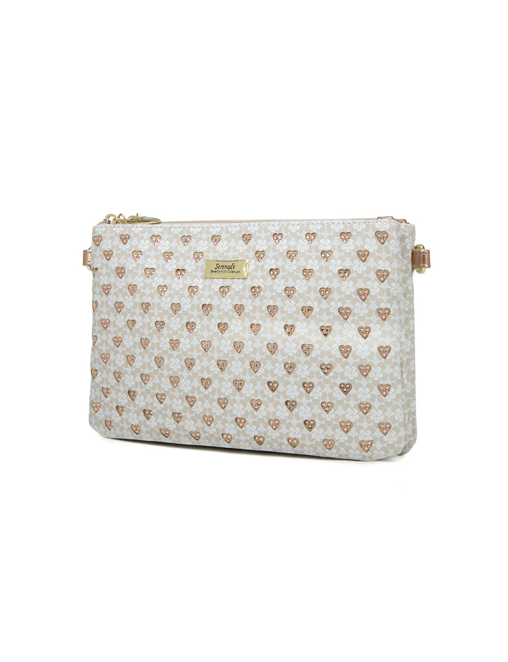 DYLAN VEGAN CROSS BODY BAG- CP17-1010-BEI