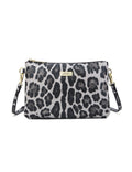 MADAGASCAR VEGAN CROSS BODY BAG- CP19-1010-SIL