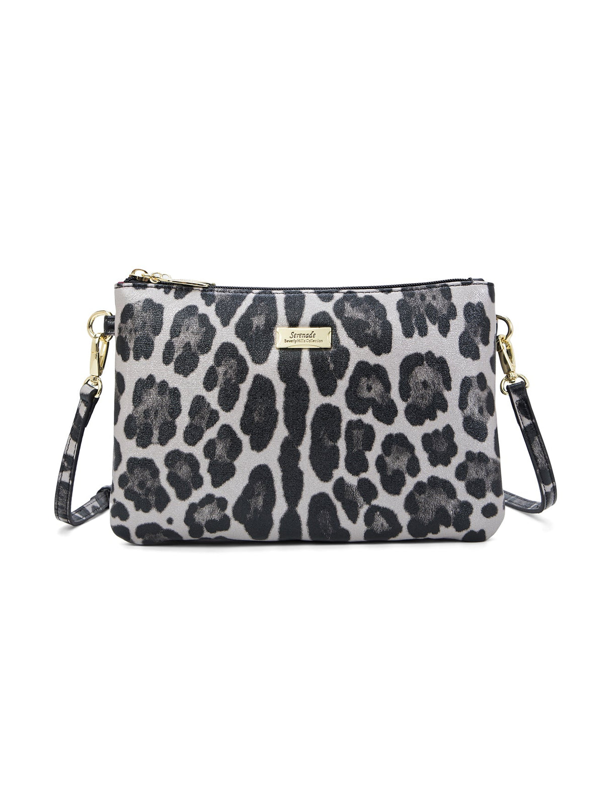 MADAGASCAR VEGAN CROSS BODY BAG- CP19-1010-SIL