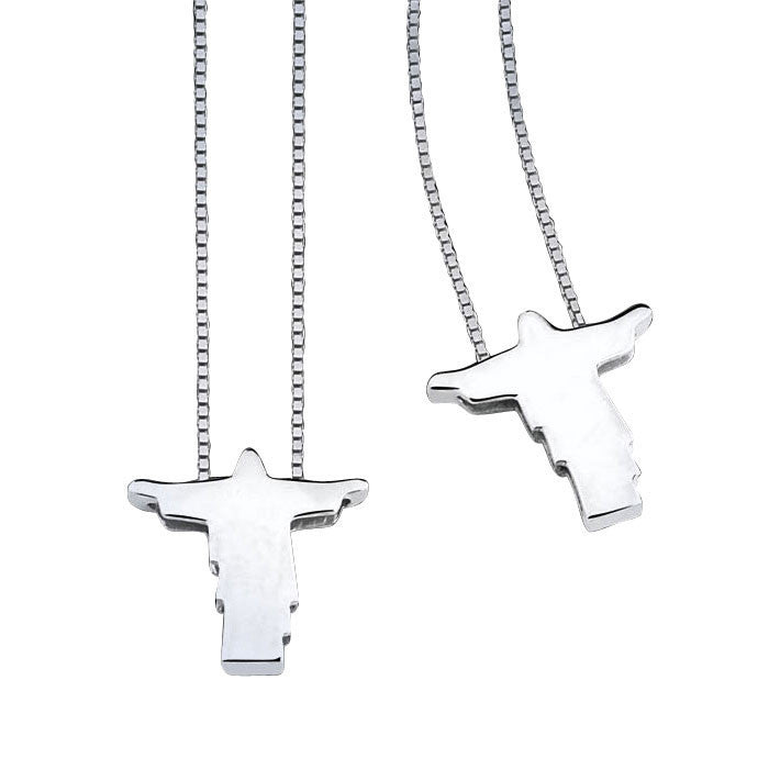 CA-RIO-CA THE CHRIST SCAPULAR Male Cross Necklace - Men's Fashion Jewelry