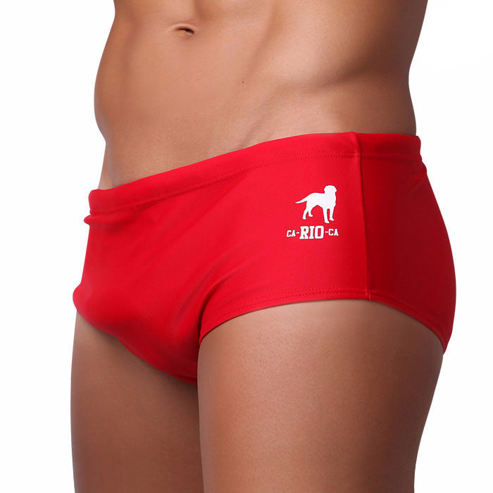 CA-RIO-CA Classic Cut Solids Sunga - Male Bathing Suit