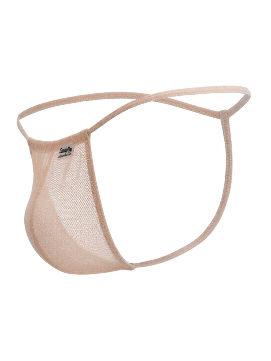 CandyMan 9586 G-String Color Tangerine Mesh