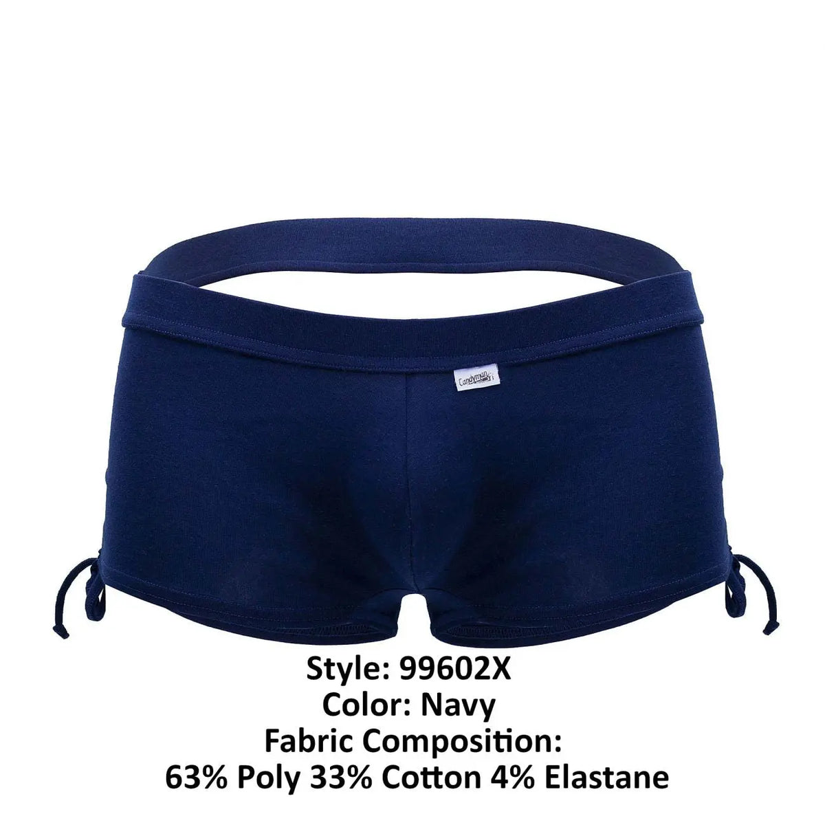 CandyMan 99602X Lounge Pajama Shorts Color Navy