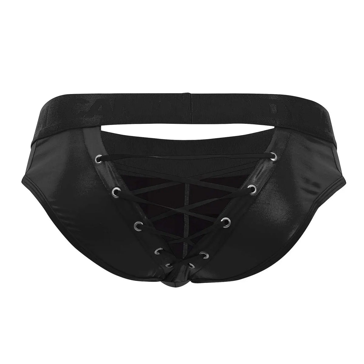 CandyMan Men's Underwear 99641 Shorty Briefs Color Black