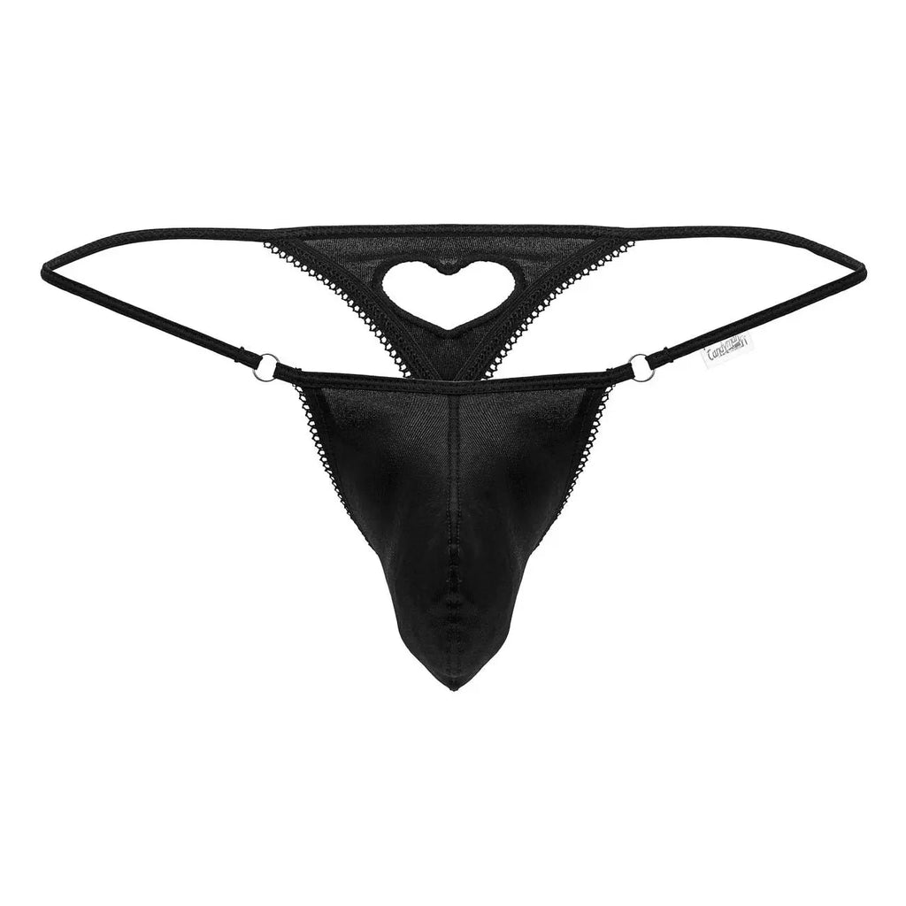캔디맨 남성 언더웨어 99789 하트 티팬티 색상 블랙