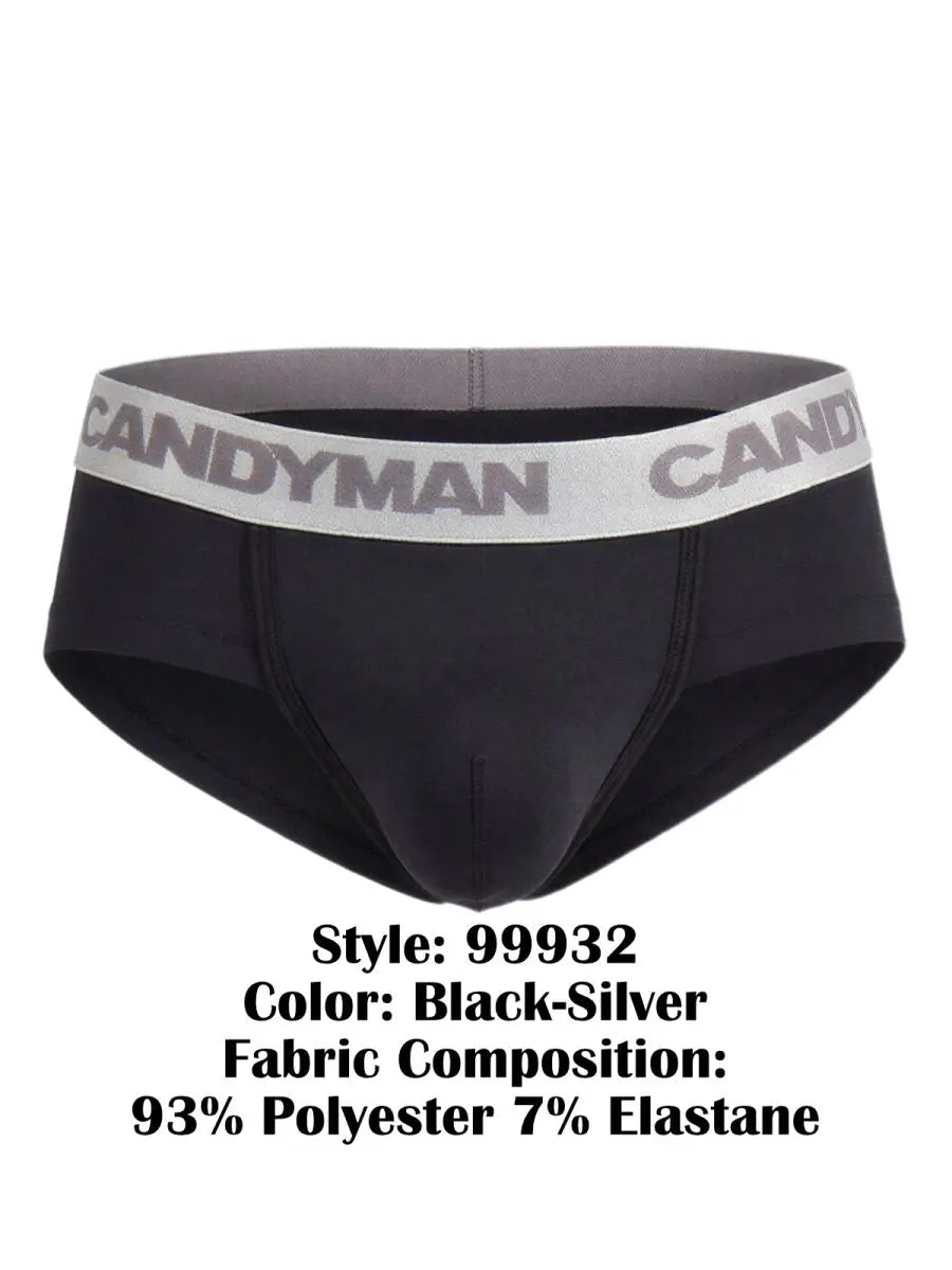 CandyMan 99932 メンズアンダーウェア スリーク コンターブリーフ ブラック