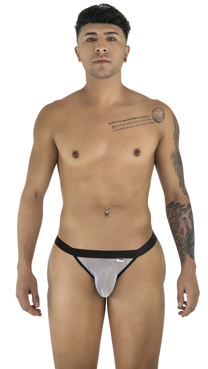 CandyMan 99933 Bikini Color White Mesh