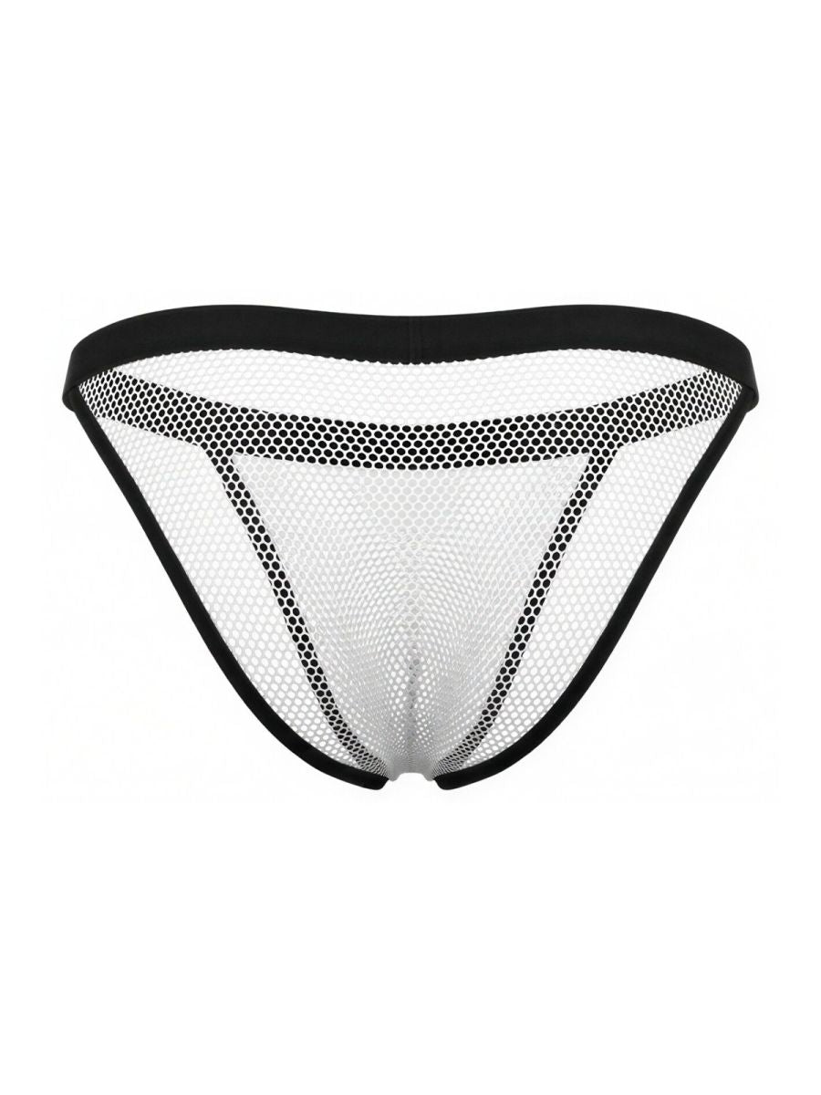 CandyMan 99933 Bikini Color White Mesh