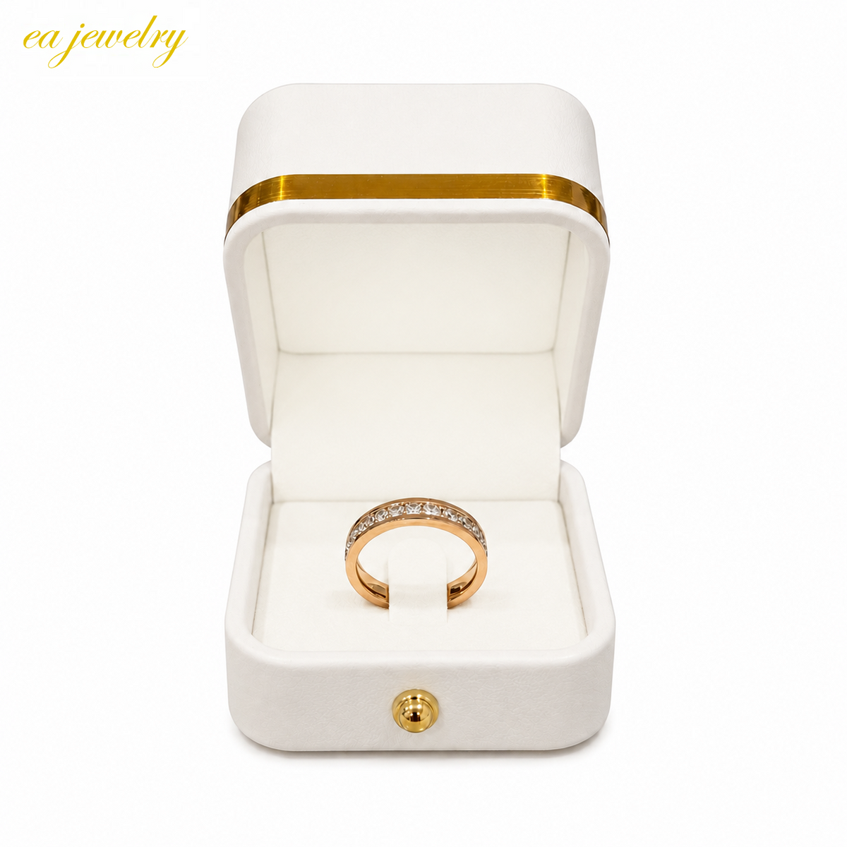 Rosavelle Crystal Band – Rose gold
