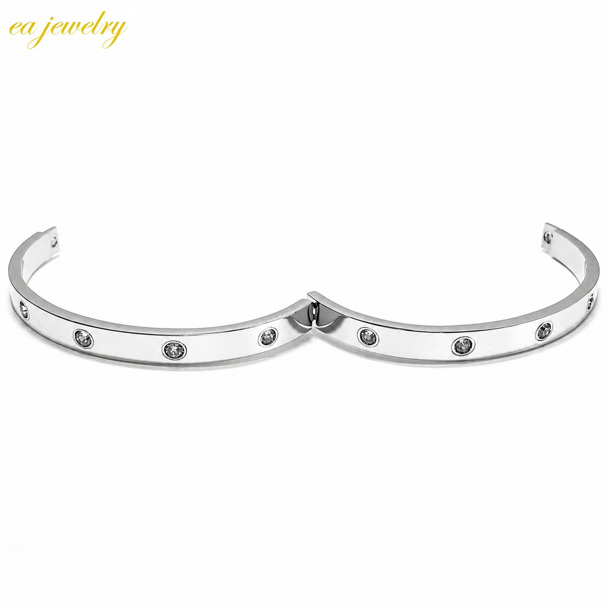 Celeste Bangle - Silver