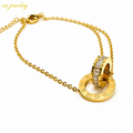 Roman Circle Bracelet – Gold