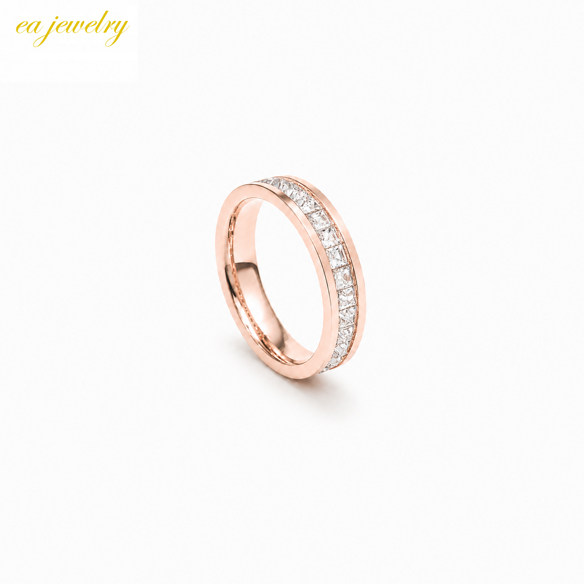 Rosavelle Crystal Band – Rose gold